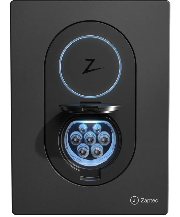Zaptec Go 2 bidirektionale Wallbox-Paket inklusive Zaptec Sense + Ladekabel 7,5m