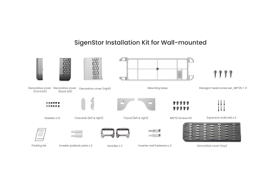 Sigenergy Energy Controller 12–30 kW mit 6 oder 9 kWh Speicher **inkl. Montagekit und Smart Meter**