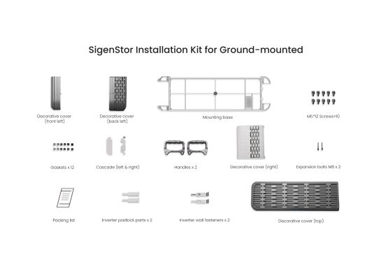 Sigenergy Energy Controller 12–30 kW mit 6 oder 9 kWh Speicher **inkl. Montagekit und Smart Meter**